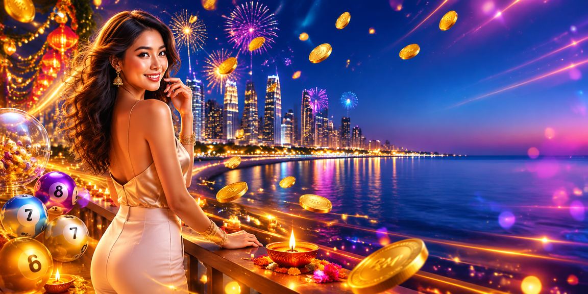 Suasana permainan slot lotteri gaya Melayu di Petaling Jaya dengan paparan jackpot